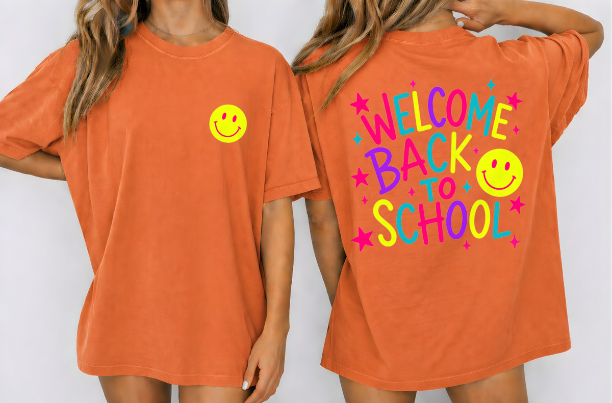 Welcome Back To School — Comfort Colors 1717