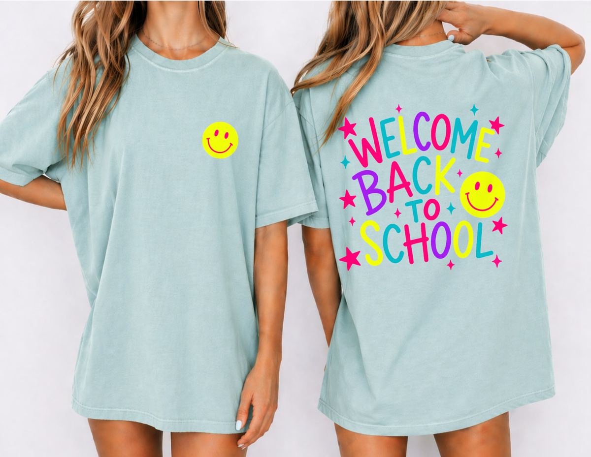 Welcome Back To School — Comfort Colors 1717