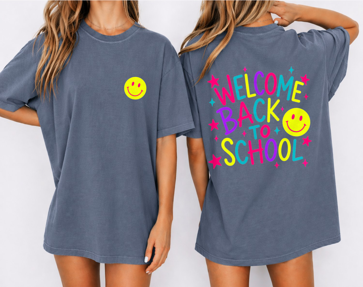 Welcome Back To School — Comfort Colors 1717