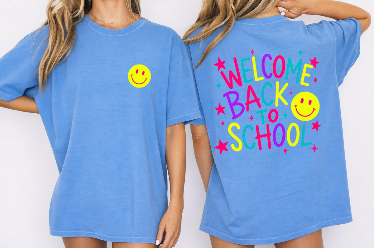 Welcome Back To School — Comfort Colors 1717