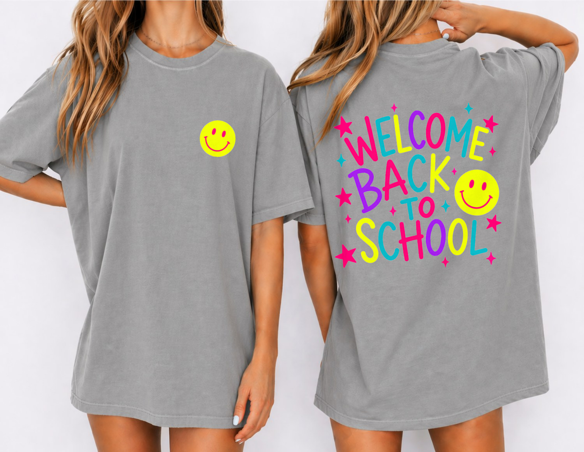 Welcome Back To School — Comfort Colors 1717