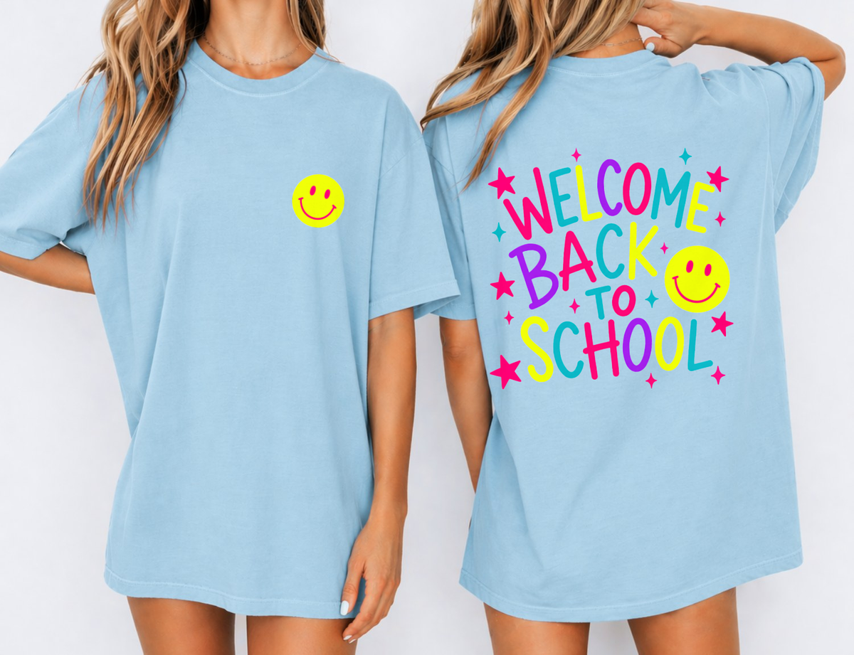Welcome Back To School — Comfort Colors 1717