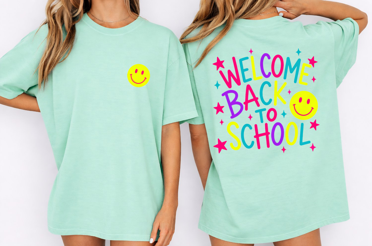 Welcome Back To School — Comfort Colors 1717
