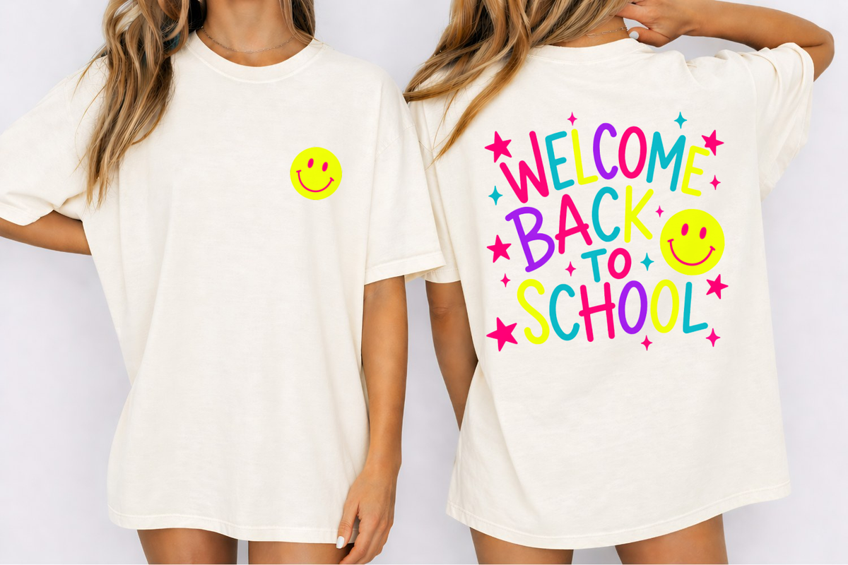 Welcome Back To School — Comfort Colors 1717