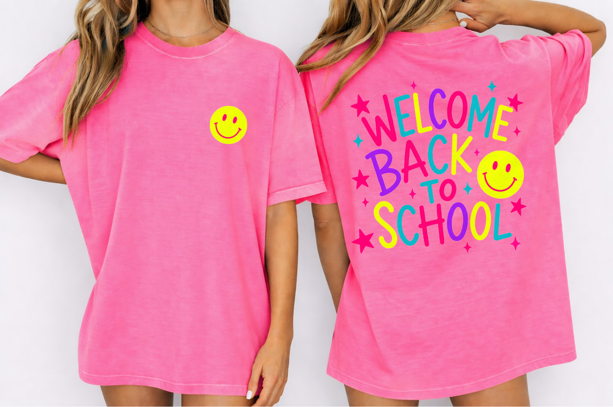 Welcome Back To School — Comfort Colors 1717
