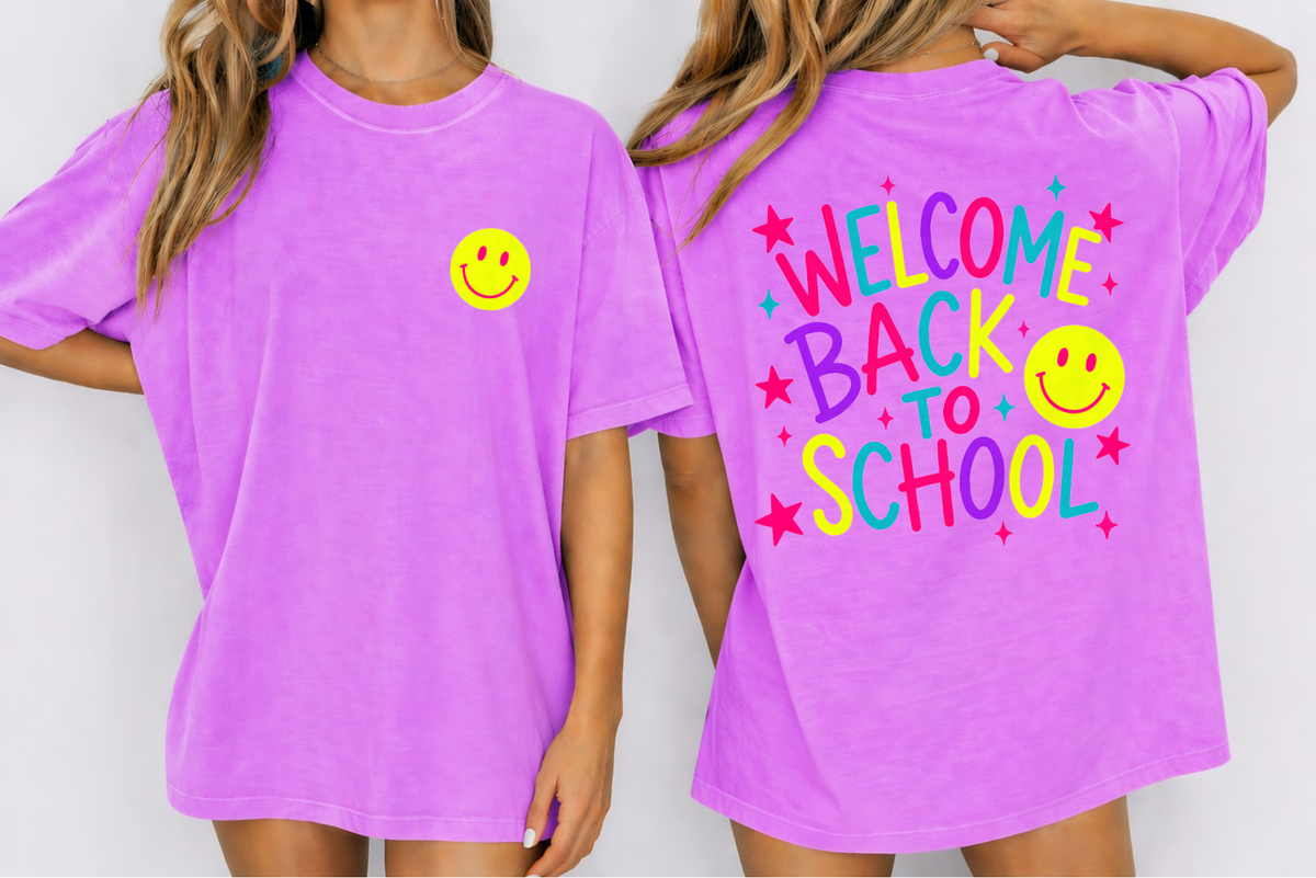 Welcome Back To School — Comfort Colors 1717