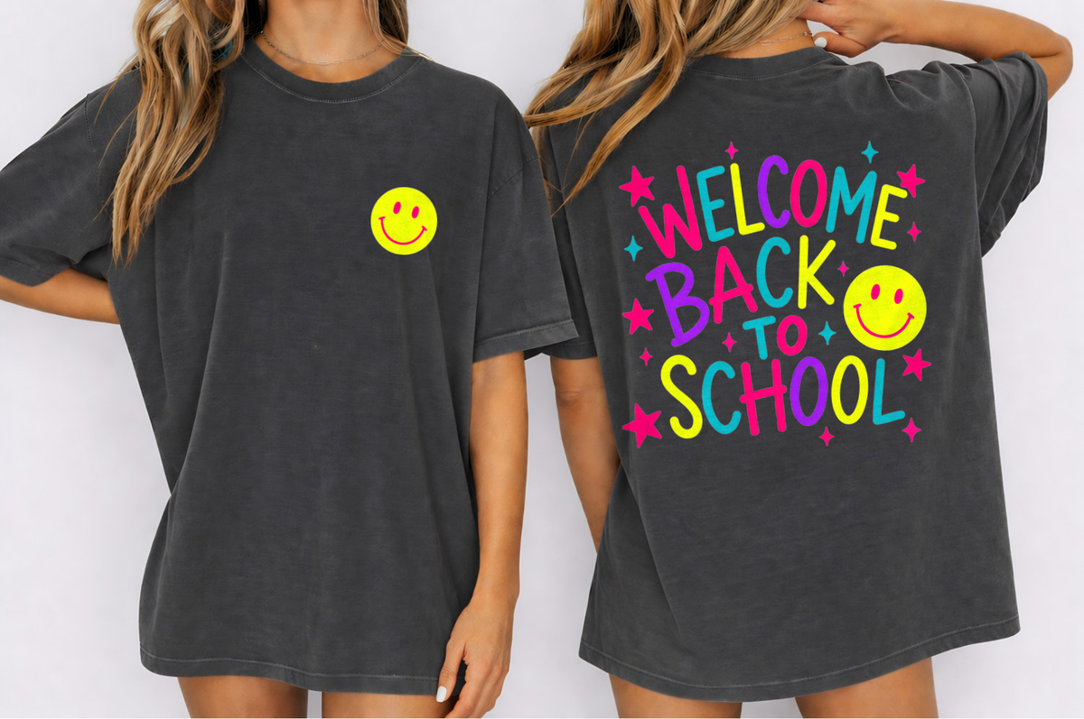 Welcome Back To School — Comfort Colors 1717