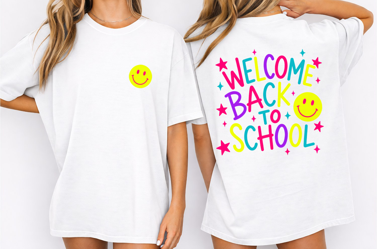 Welcome Back To School — Comfort Colors 1717