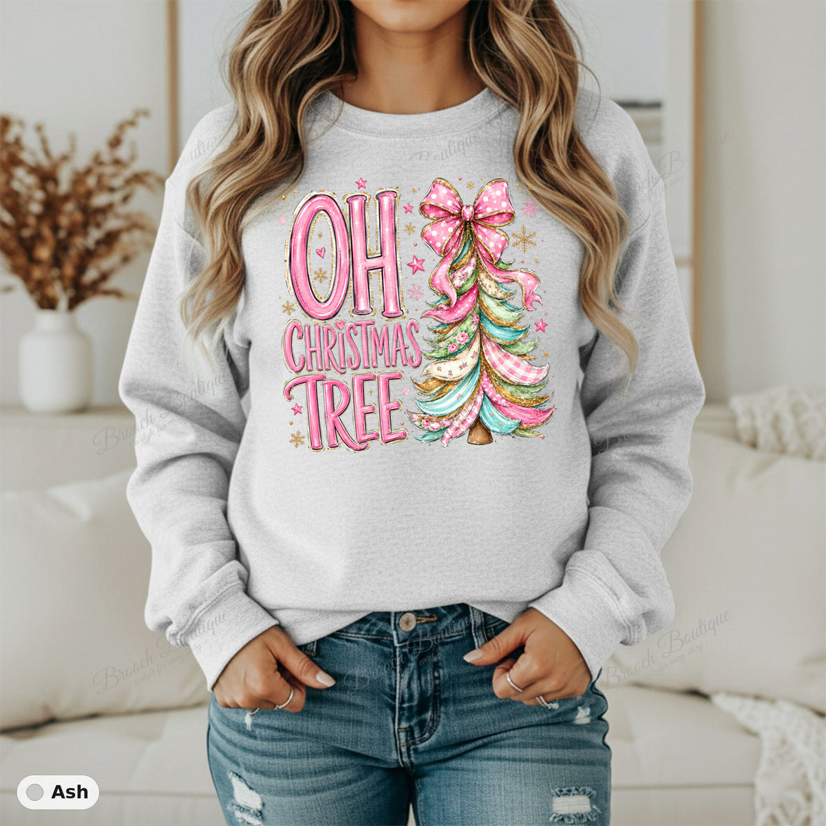Oh Christmas Tree — Gildan 18000