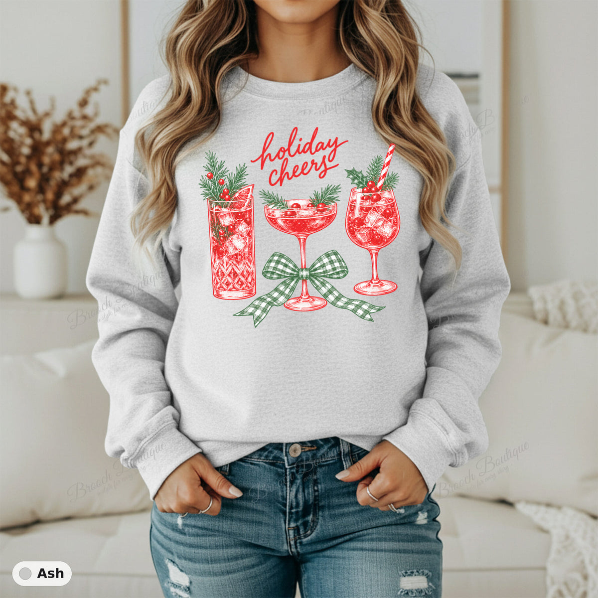 Holiday Cheers — Gildan 18000
