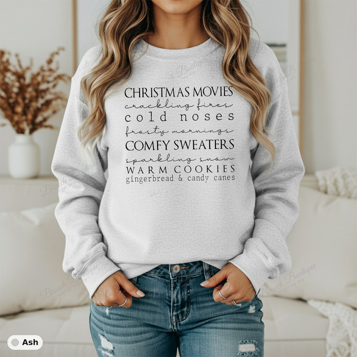 Christmas Movies & Cozy Things — Gildan 18000