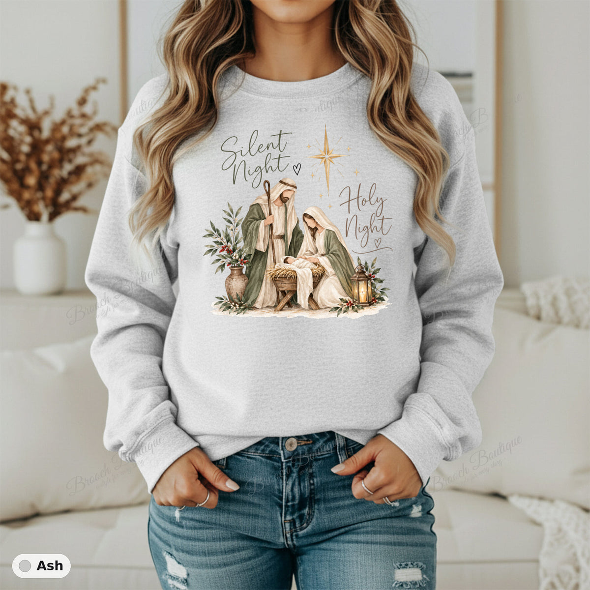 Silent Night Holy Night — Gildan 18000
