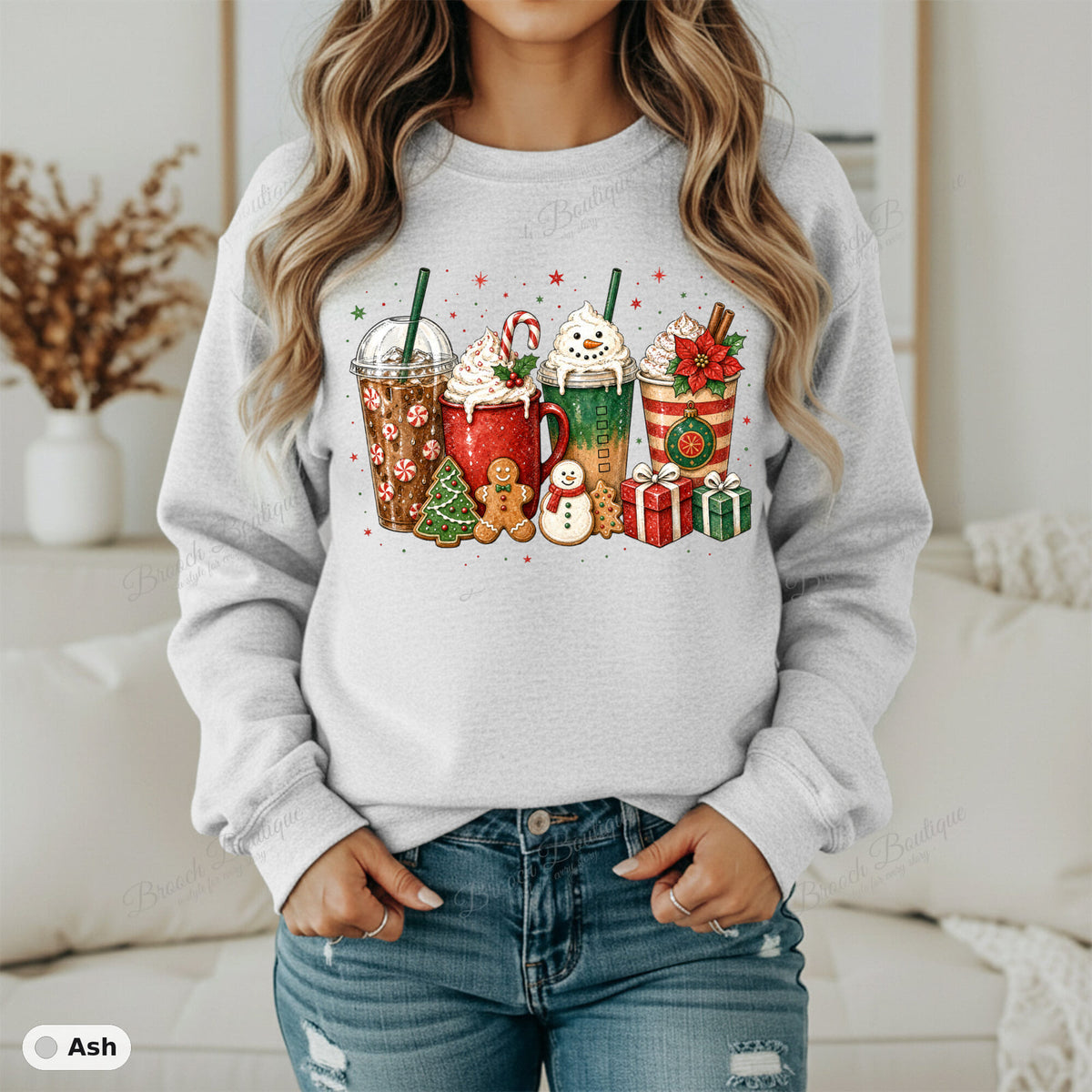 Vintage Christmas Coffee — Gildan 18000