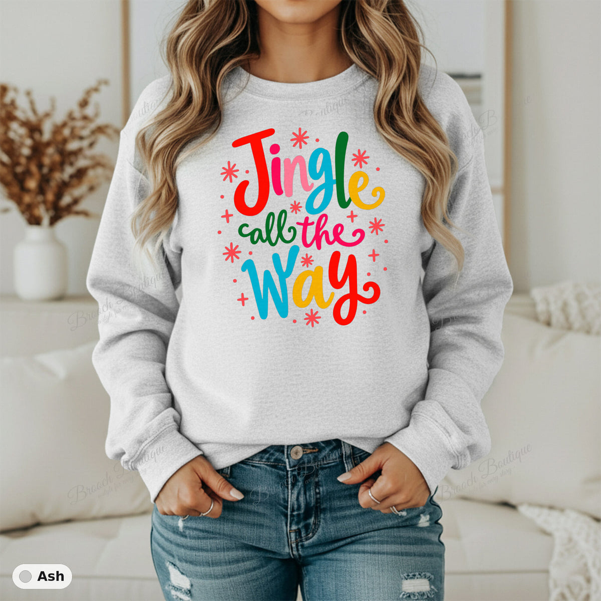 Jingle All The Way — Gildan 18000