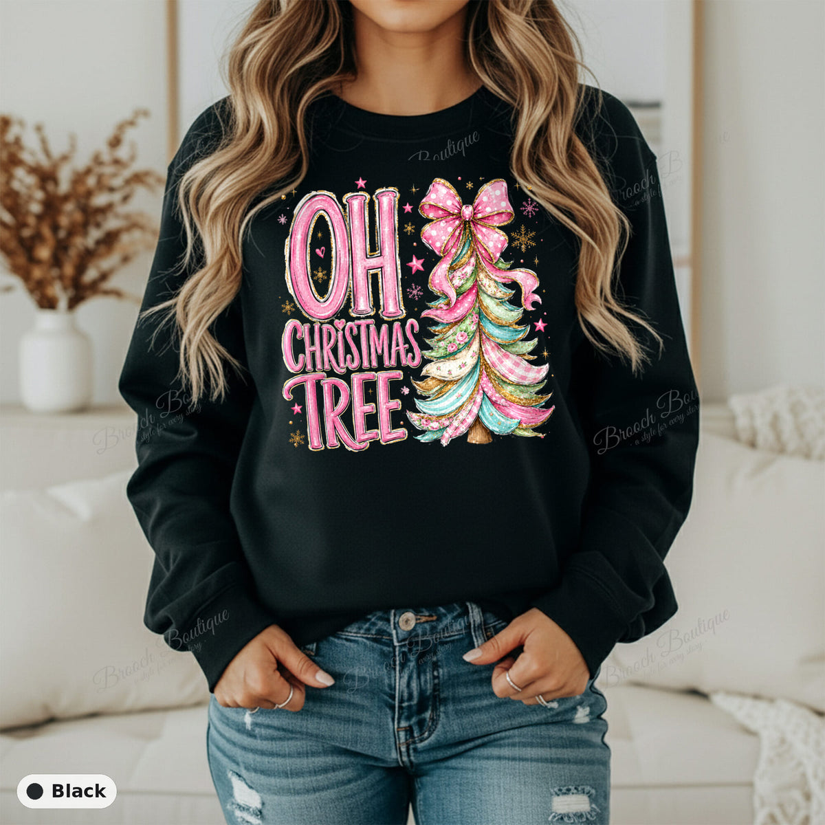 Oh Christmas Tree — Gildan 18000