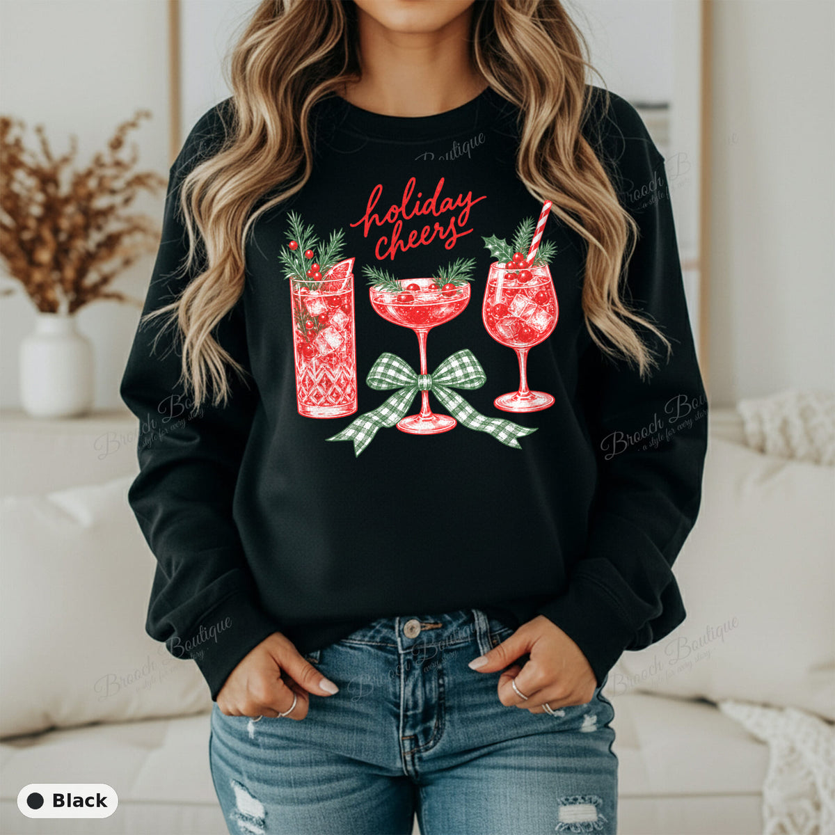 Holiday Cheers — Gildan 18000