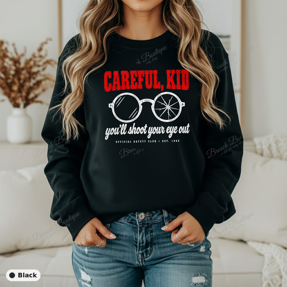 Careful, Kid — Gildan 18000