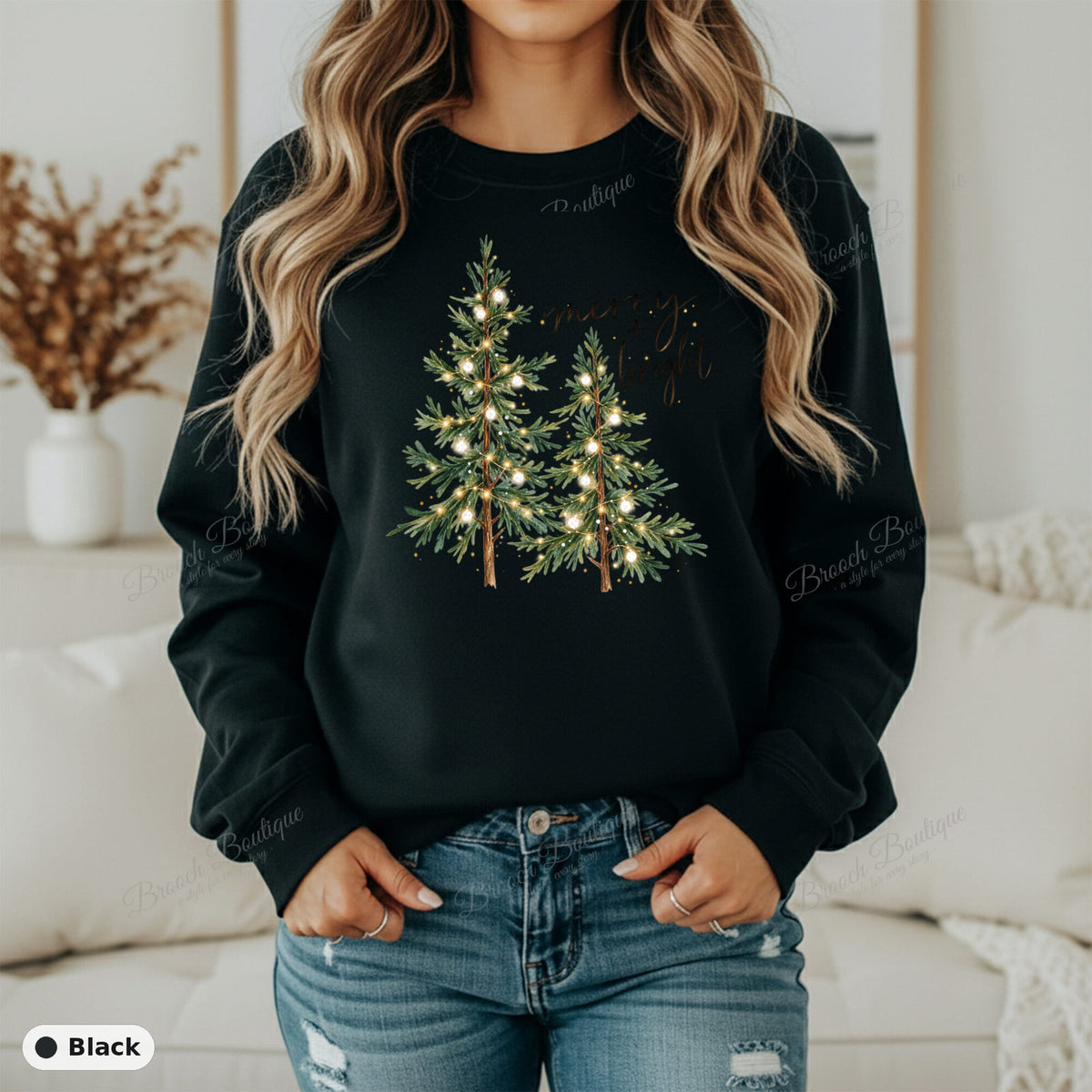 Merry and Bright 2 — Gildan 18000