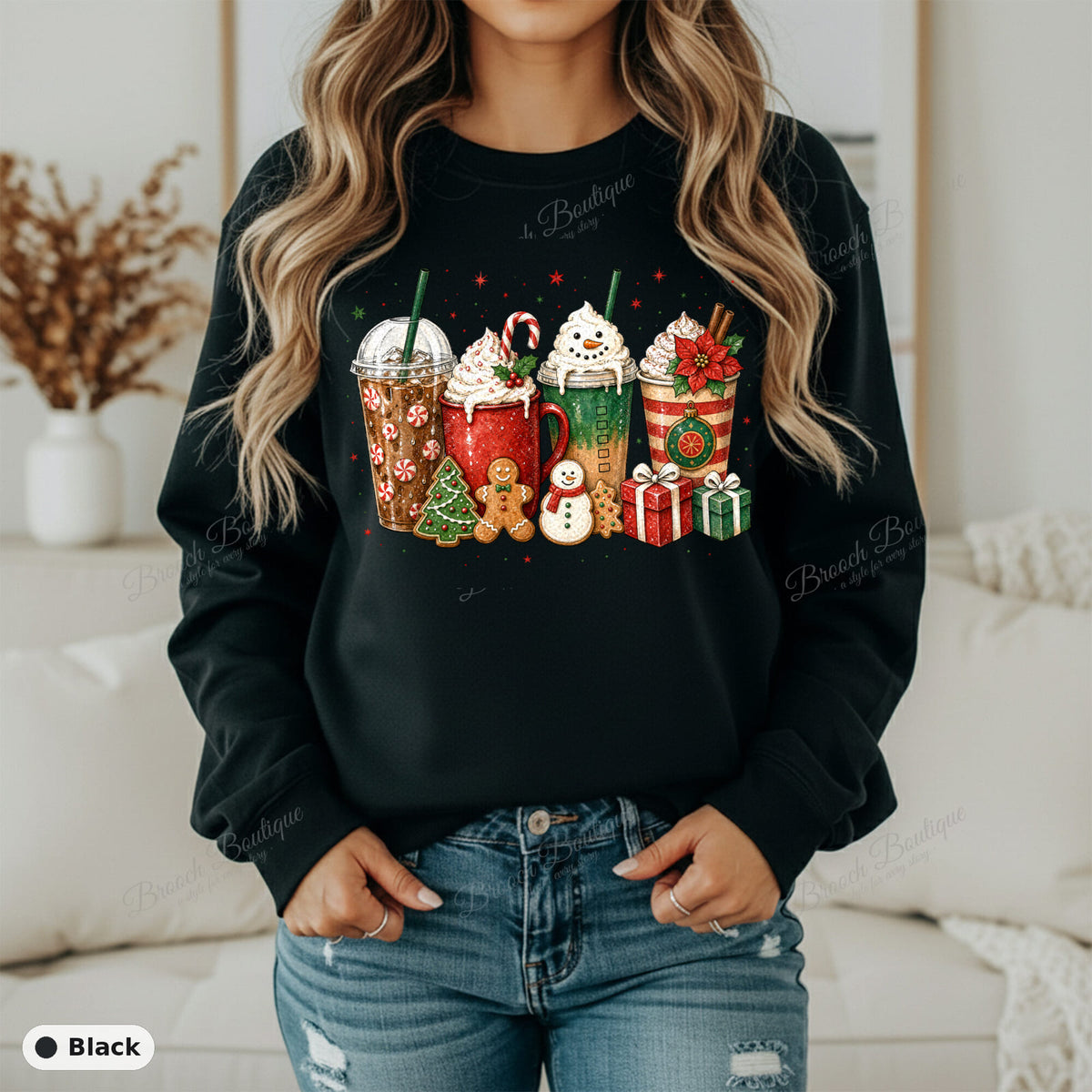 Vintage Christmas Coffee — Gildan 18000
