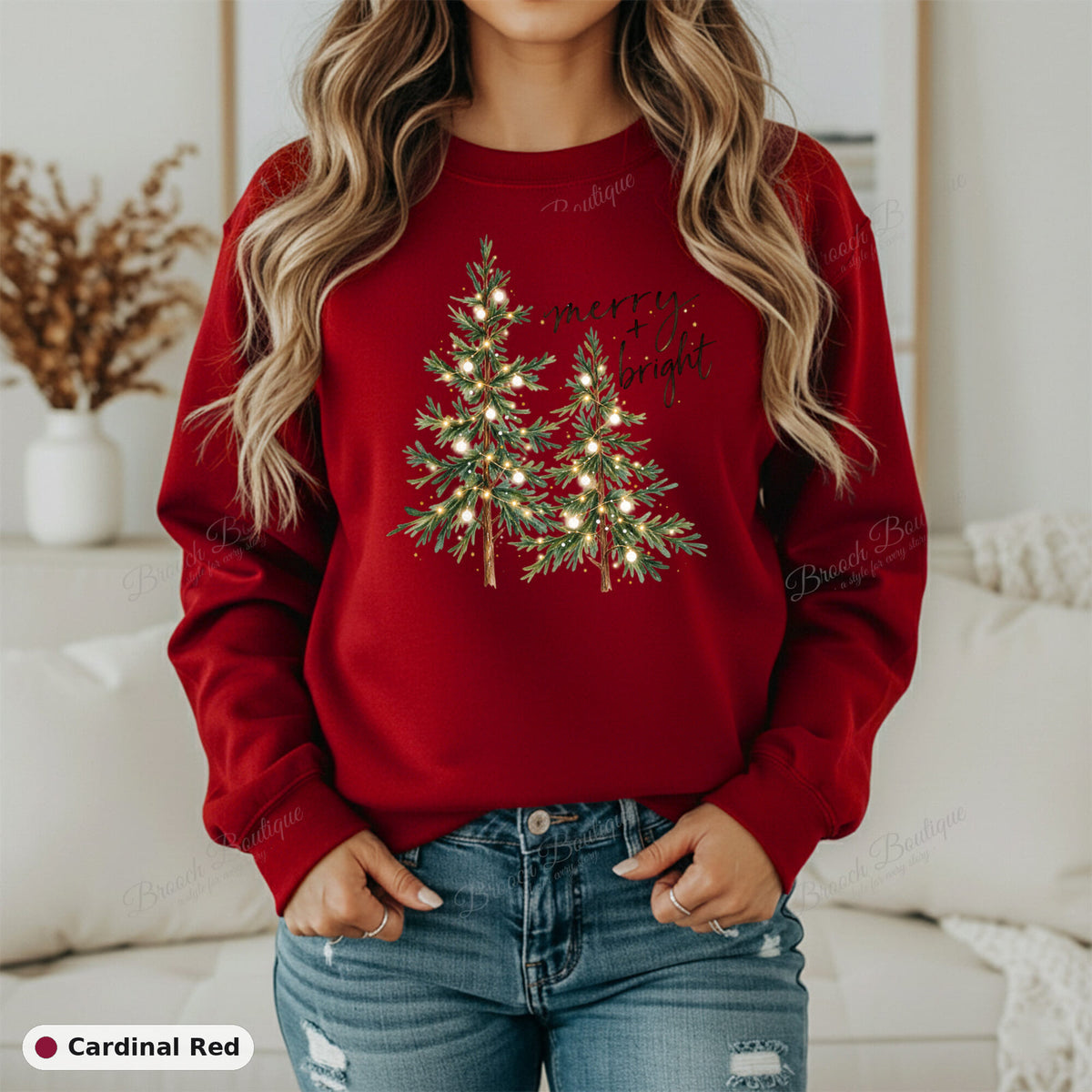 Merry and Bright 2 — Gildan 18000