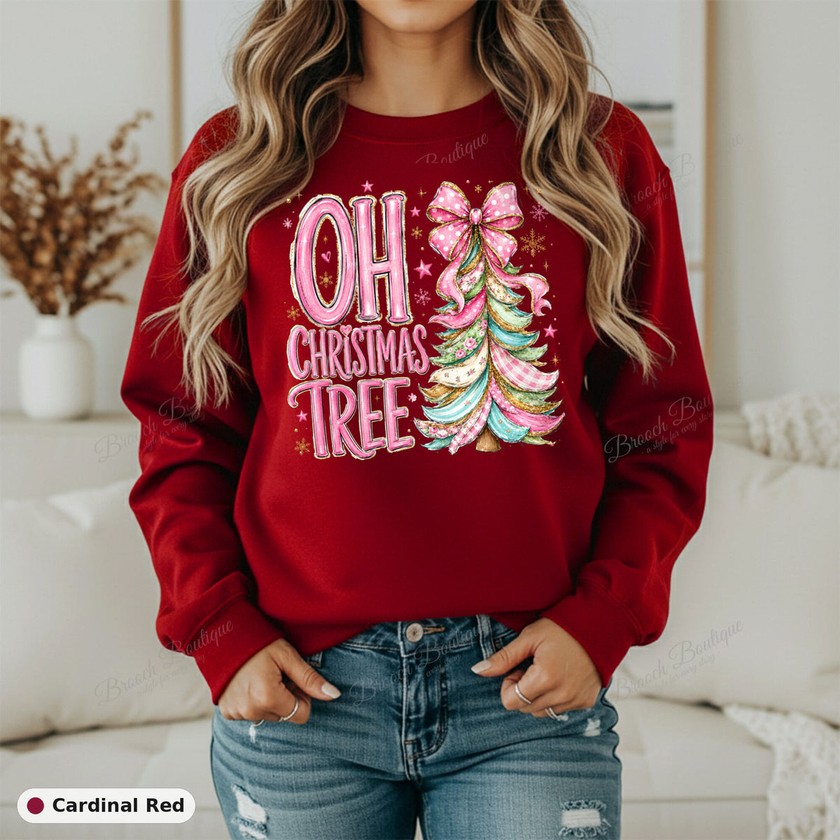 Oh Christmas Tree — Gildan 18000