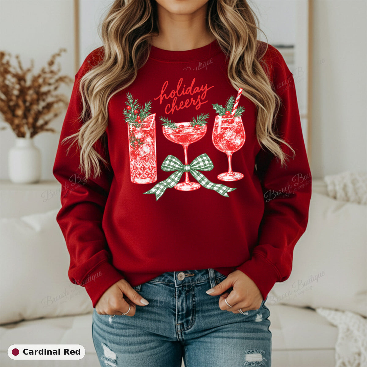 Holiday Cheers — Gildan 18000