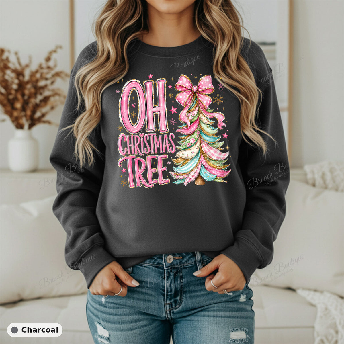 Oh Christmas Tree — Gildan 18000