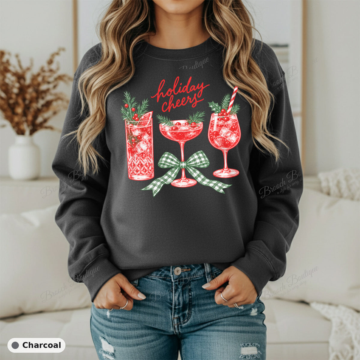 Holiday Cheers — Gildan 18000