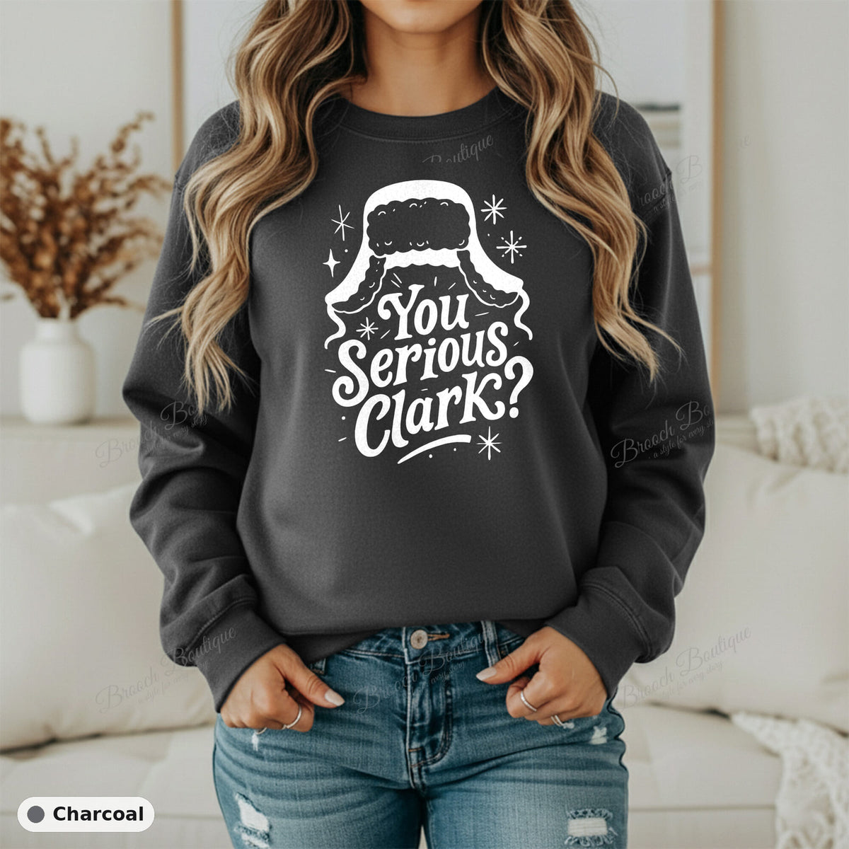 You Serious Clark — Gildan 18000