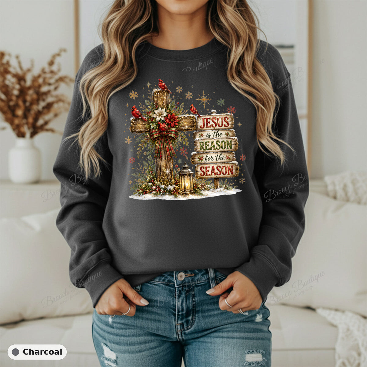 Jesus Is The Reason — Gildan 18000