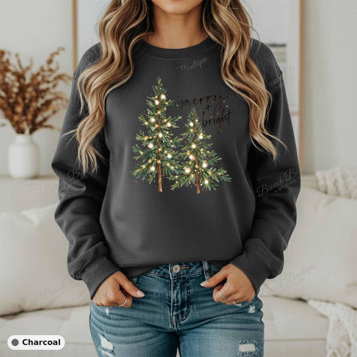 Merry and Bright 2 — Gildan 18000