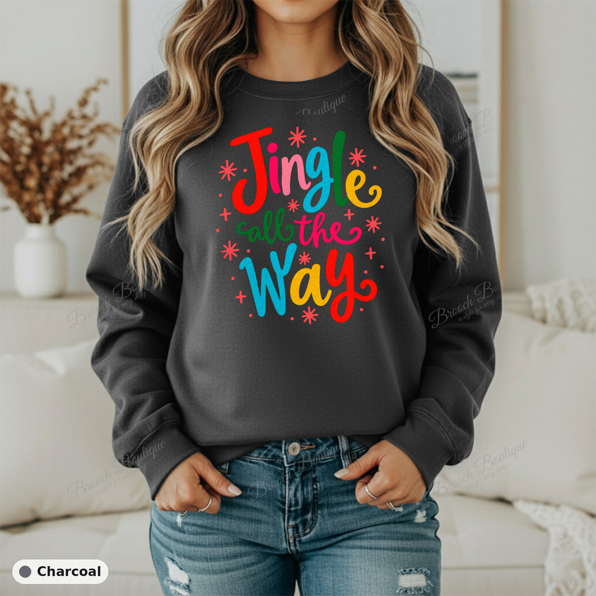 Jingle All The Way — Gildan 18000