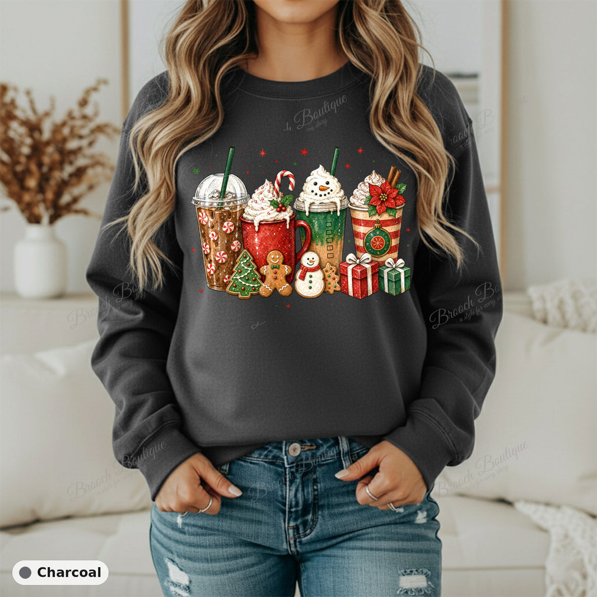 Vintage Christmas Coffee — Gildan 18000