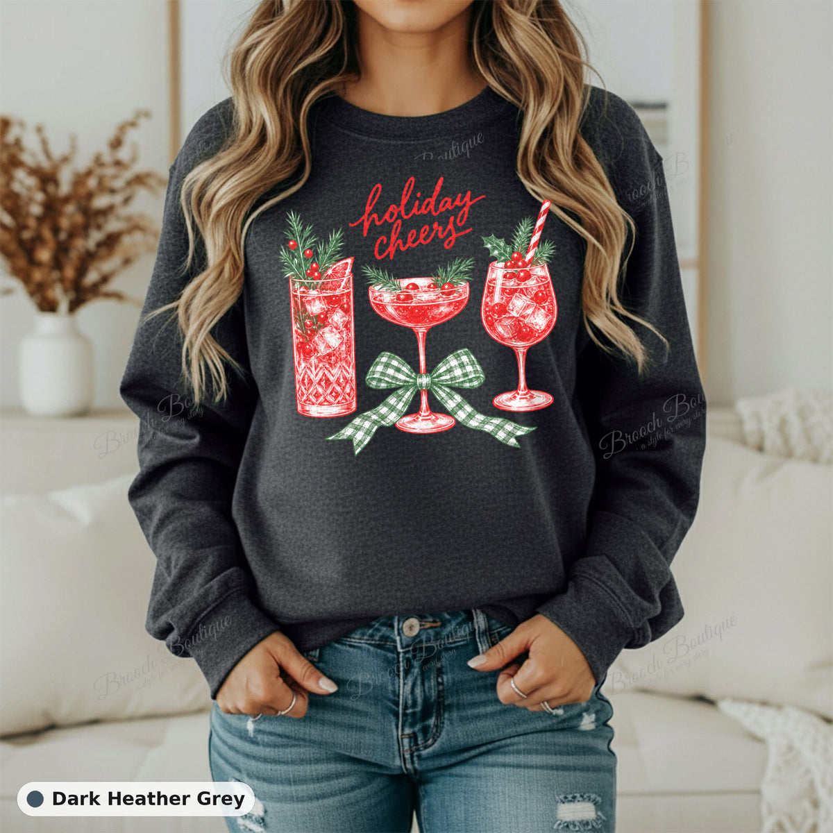 Holiday Cheers — Gildan 18000
