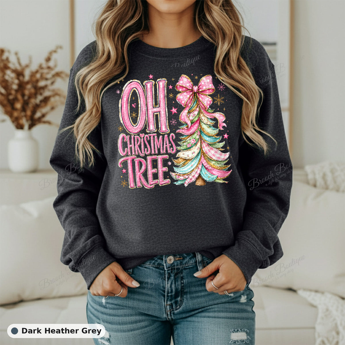 Oh Christmas Tree — Gildan 18000