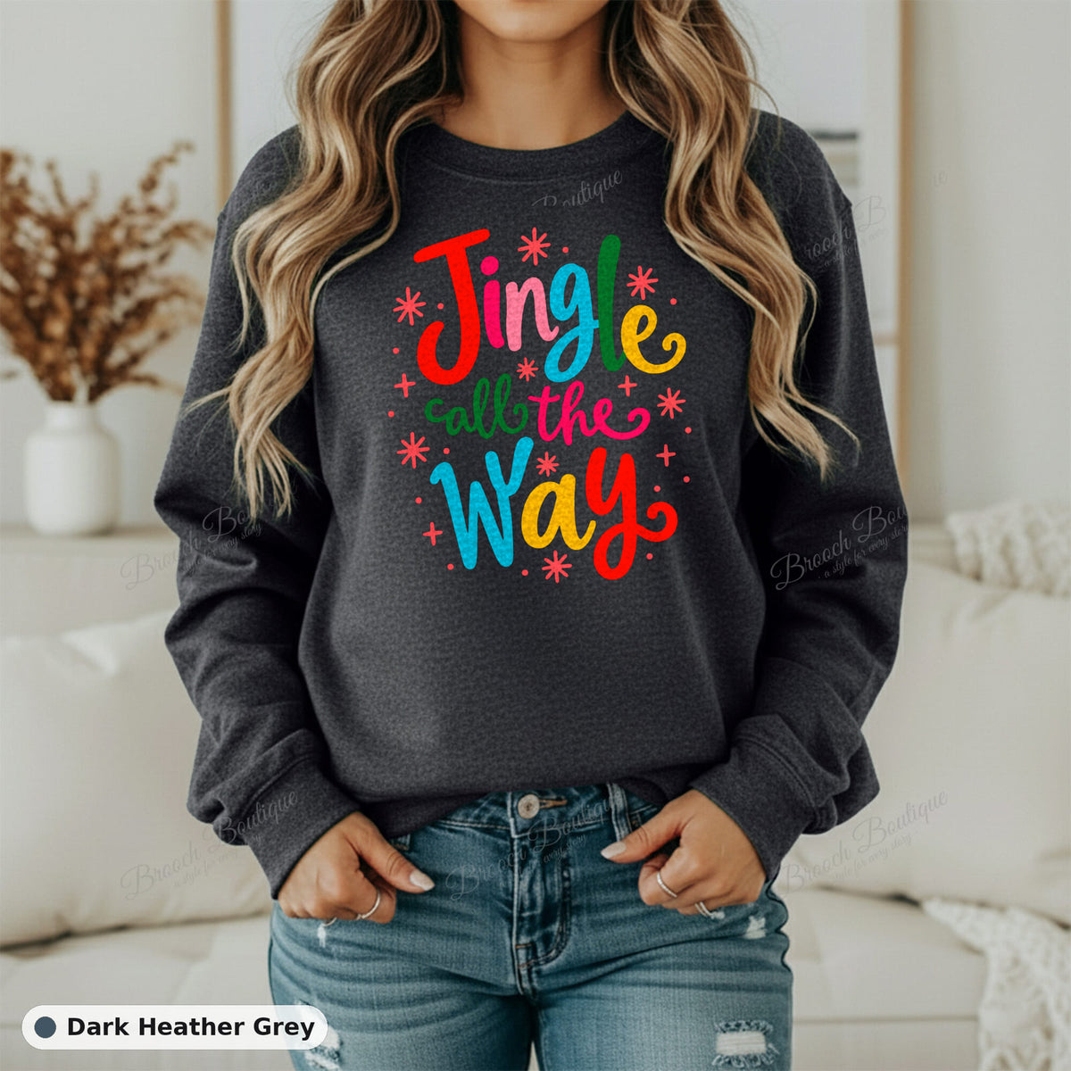 Jingle All The Way — Gildan 18000