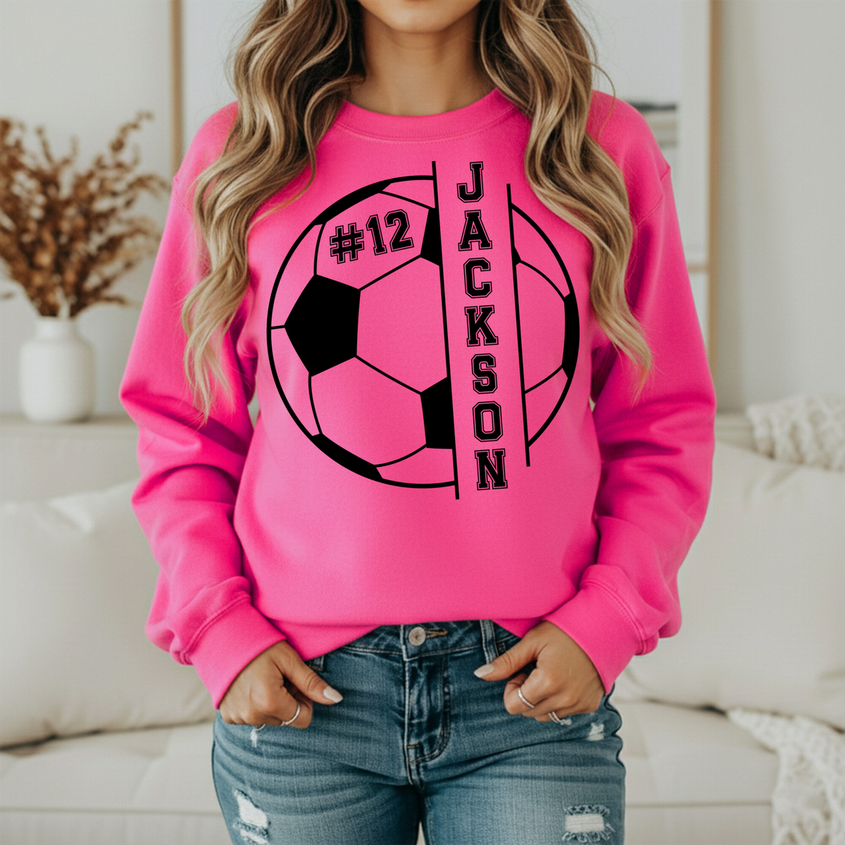 CUSTOM SOCCER BALL Gildan Sweatshrit - unisex