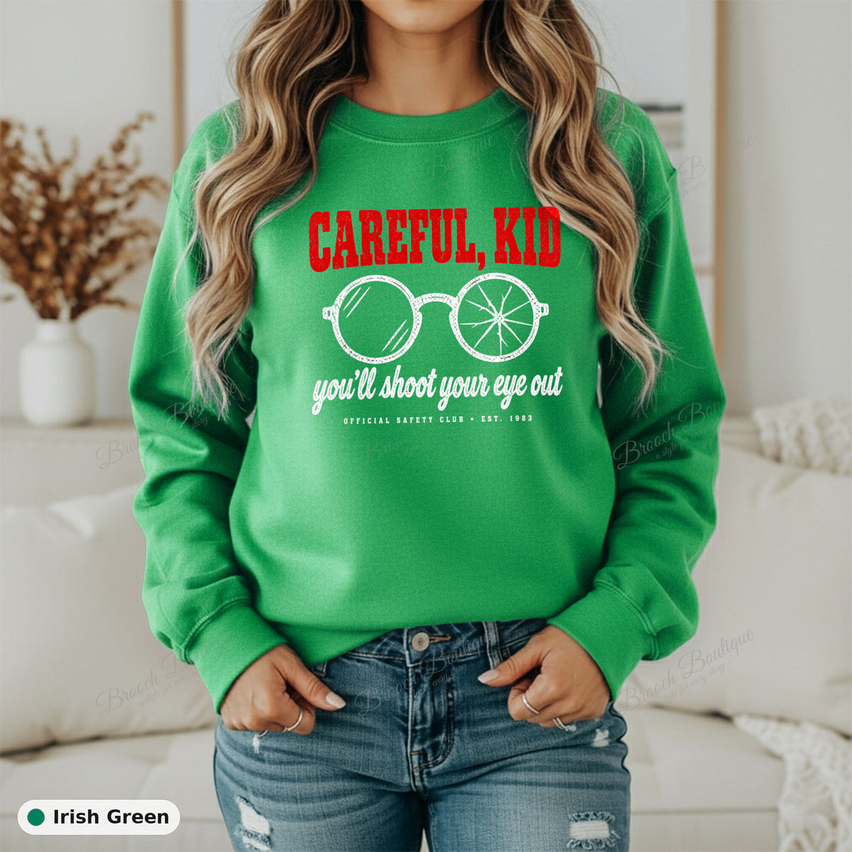 Careful, Kid — Gildan 18000