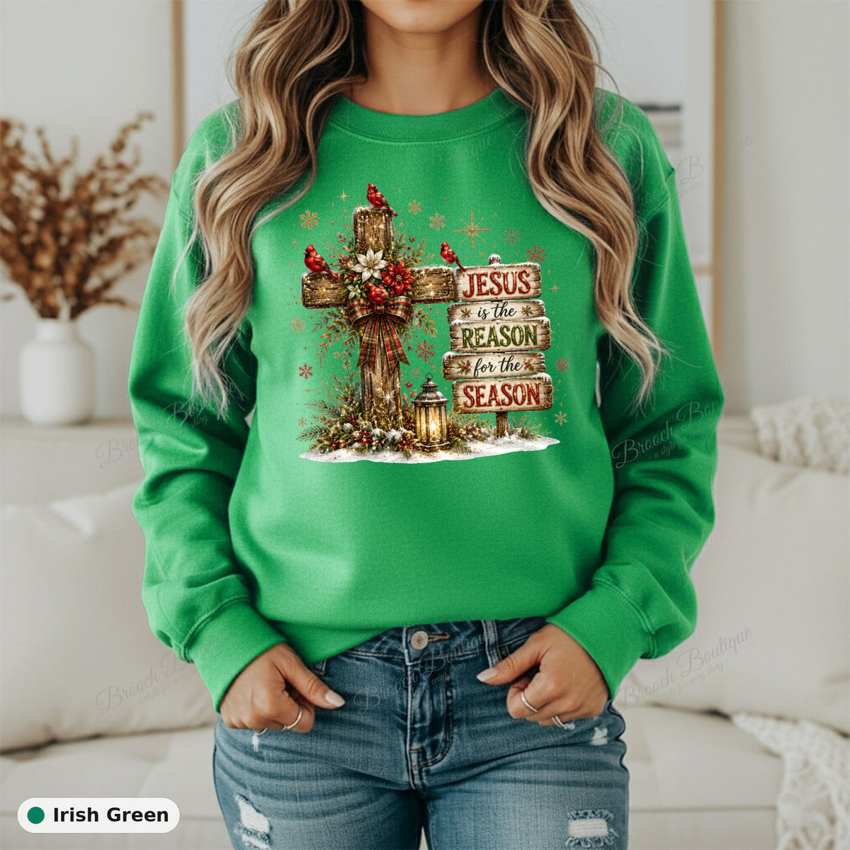 Jesus Is The Reason — Gildan 18000