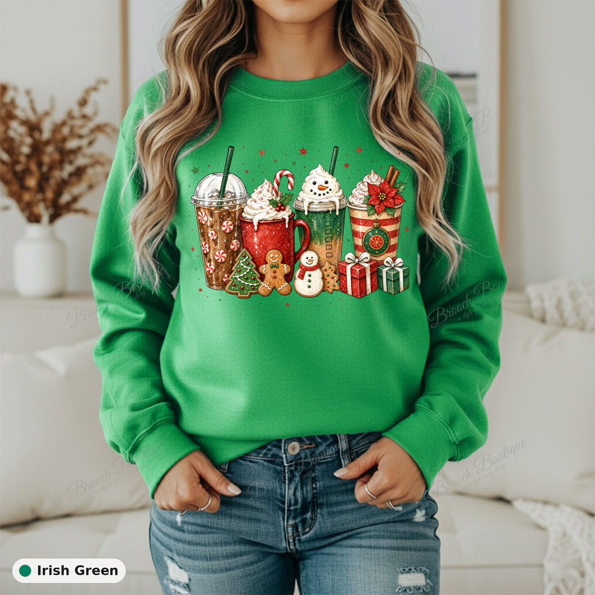 Vintage Christmas Coffee — Gildan 18000
