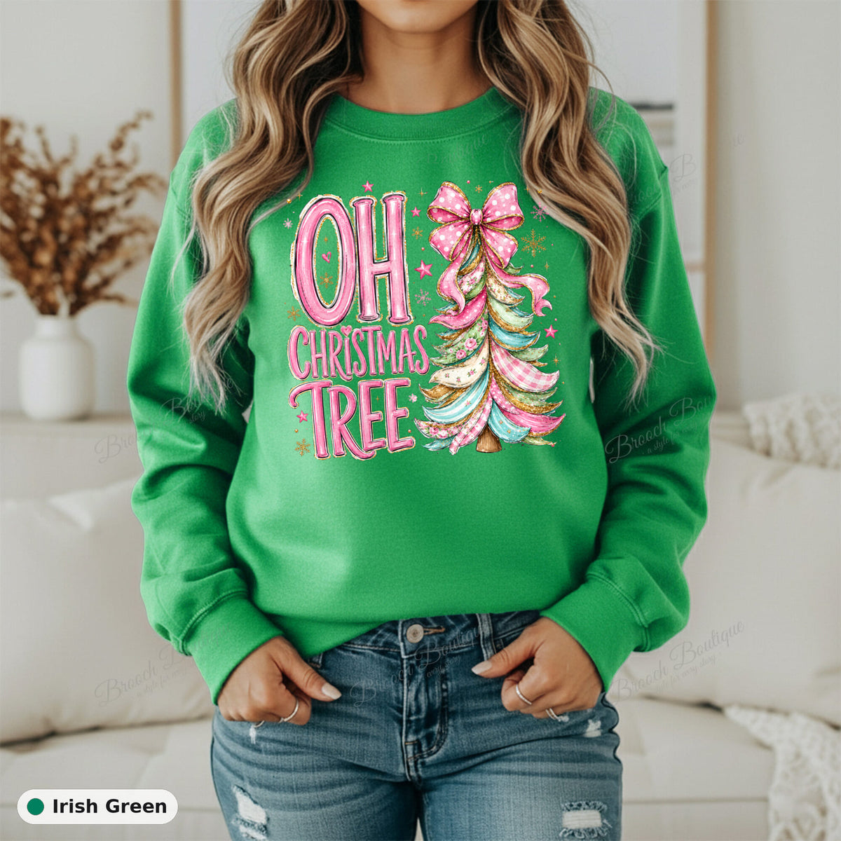 Oh Christmas Tree — Gildan 18000