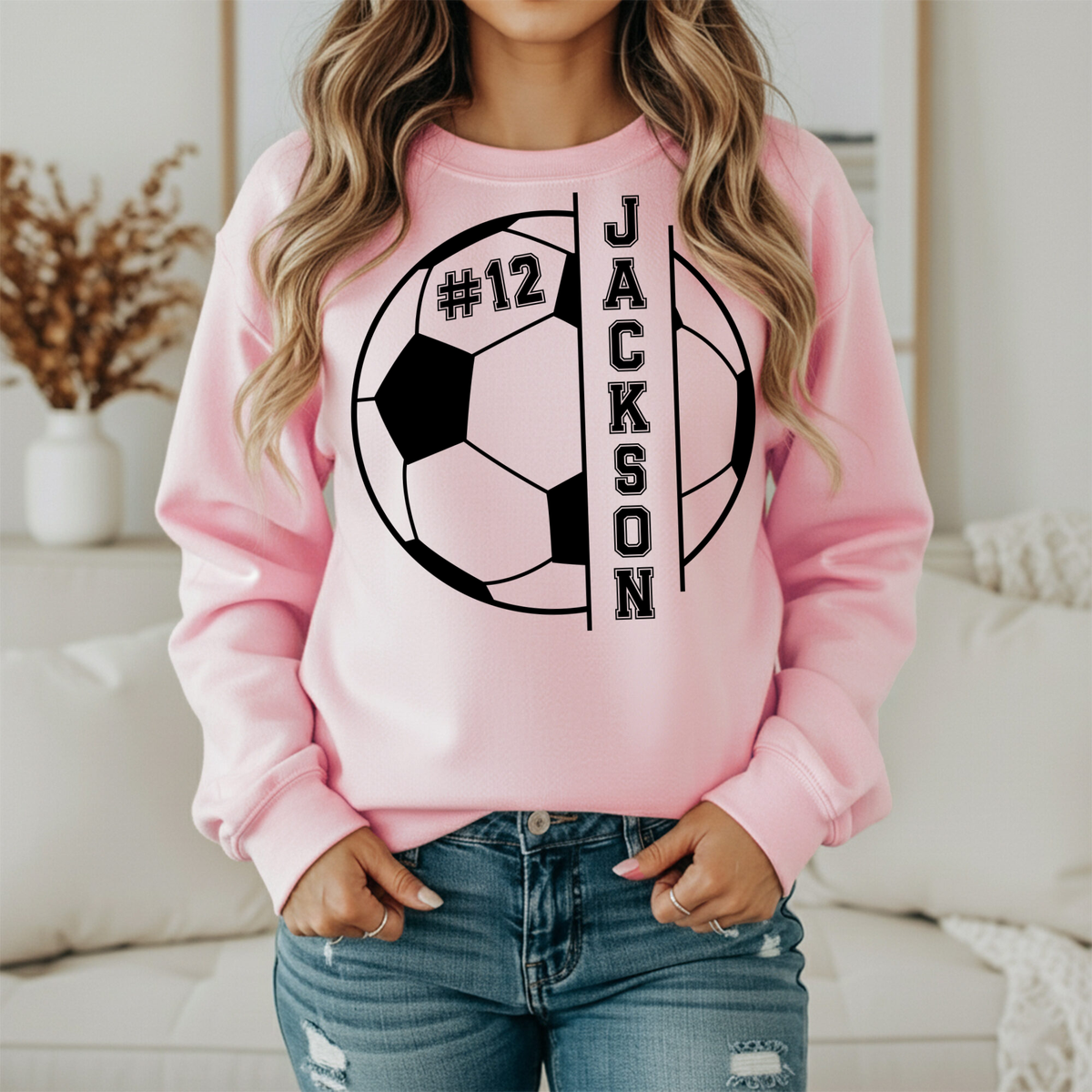 CUSTOM SOCCER BALL Gildan Sweatshrit - unisex