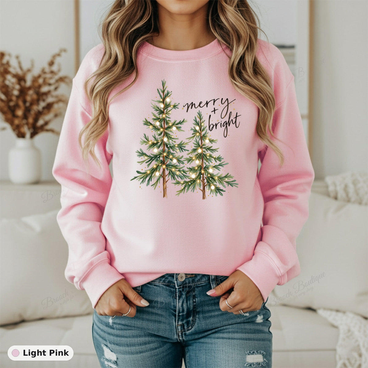 Merry and Bright 2 — Gildan 18000