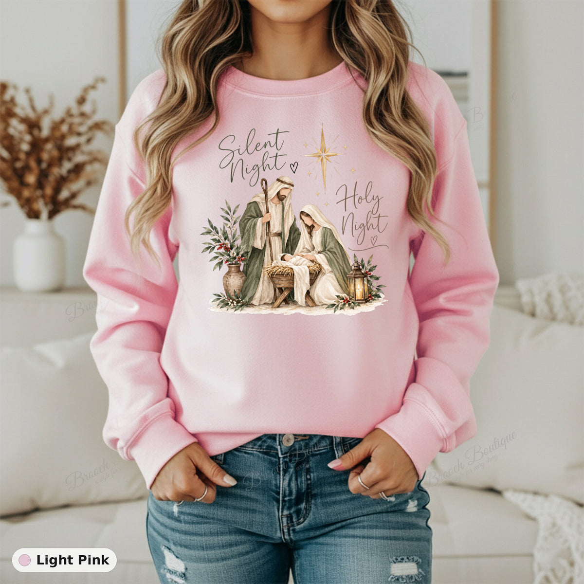 Silent Night Holy Night — Gildan 18000