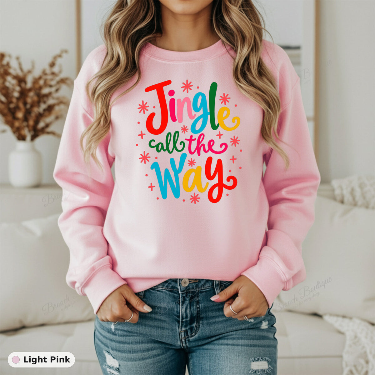Jingle All The Way — Gildan 18000