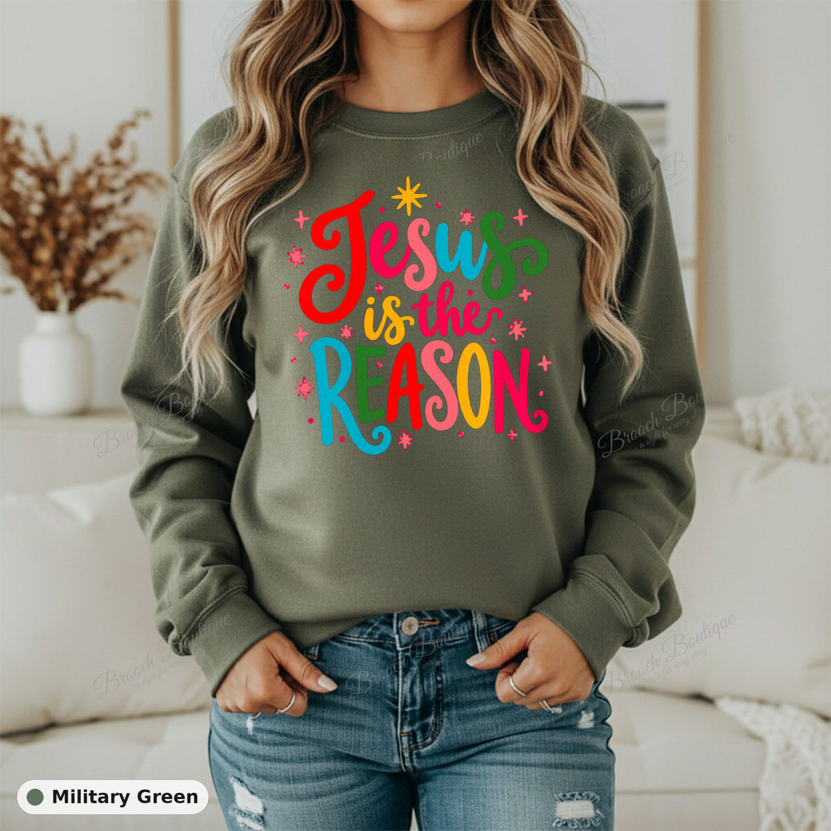 Jesus Is The Reason 3 — Gildan 18000