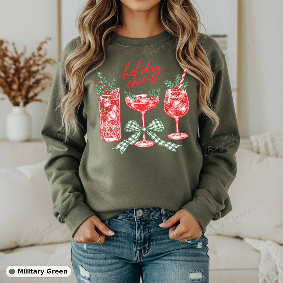 Holiday Cheers — Gildan 18000