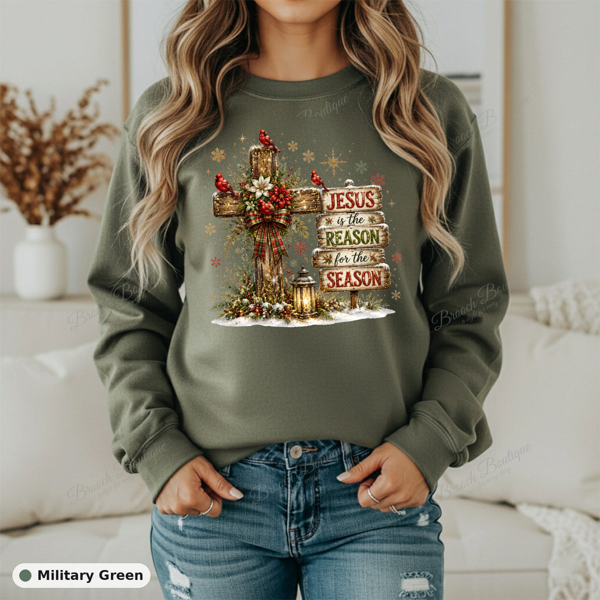 Jesus Is The Reason — Gildan 18000