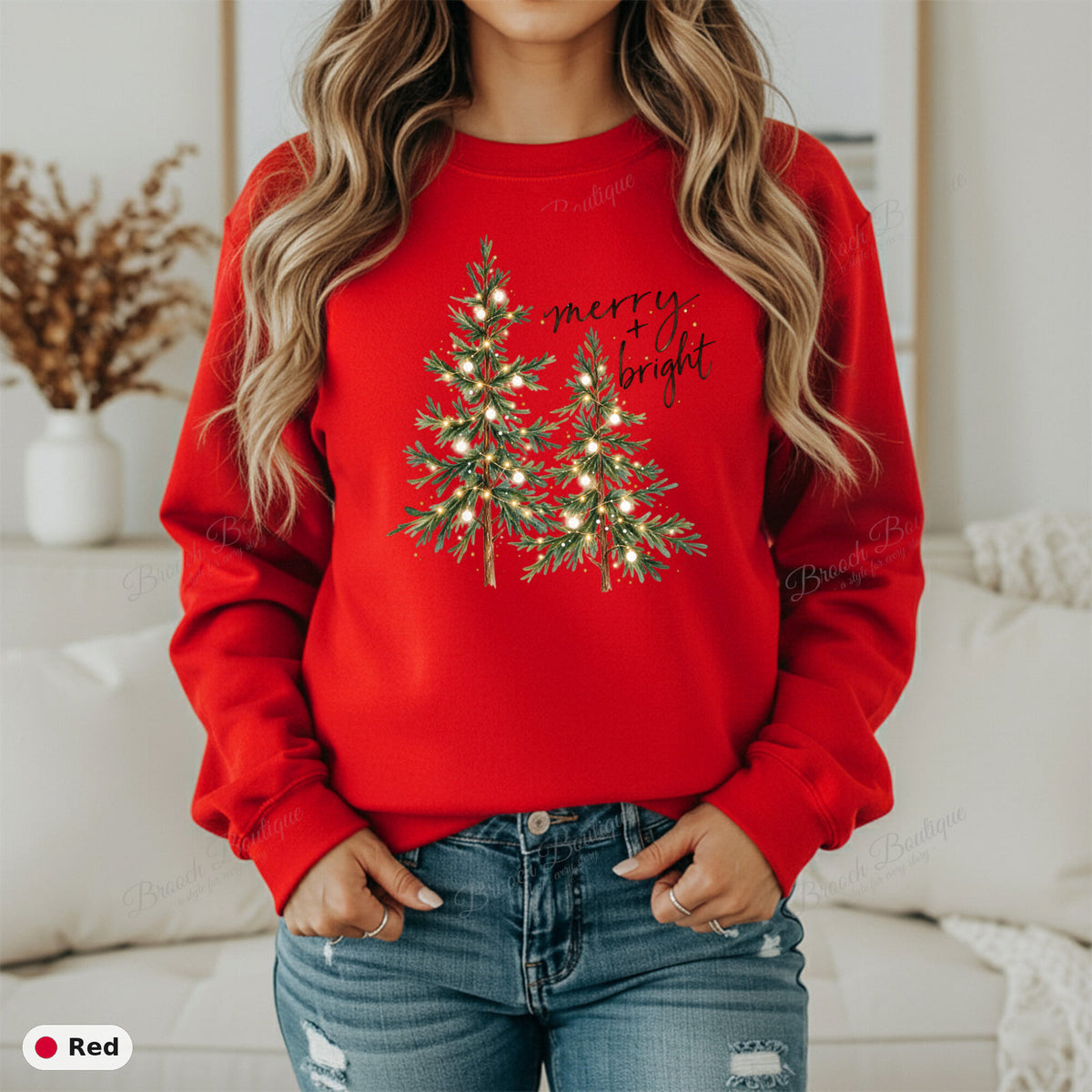 Merry and Bright 2 — Gildan 18000