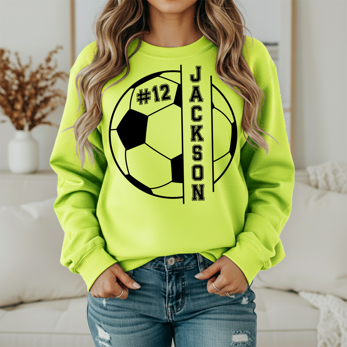 CUSTOM SOCCER BALL Gildan Sweatshrit - unisex